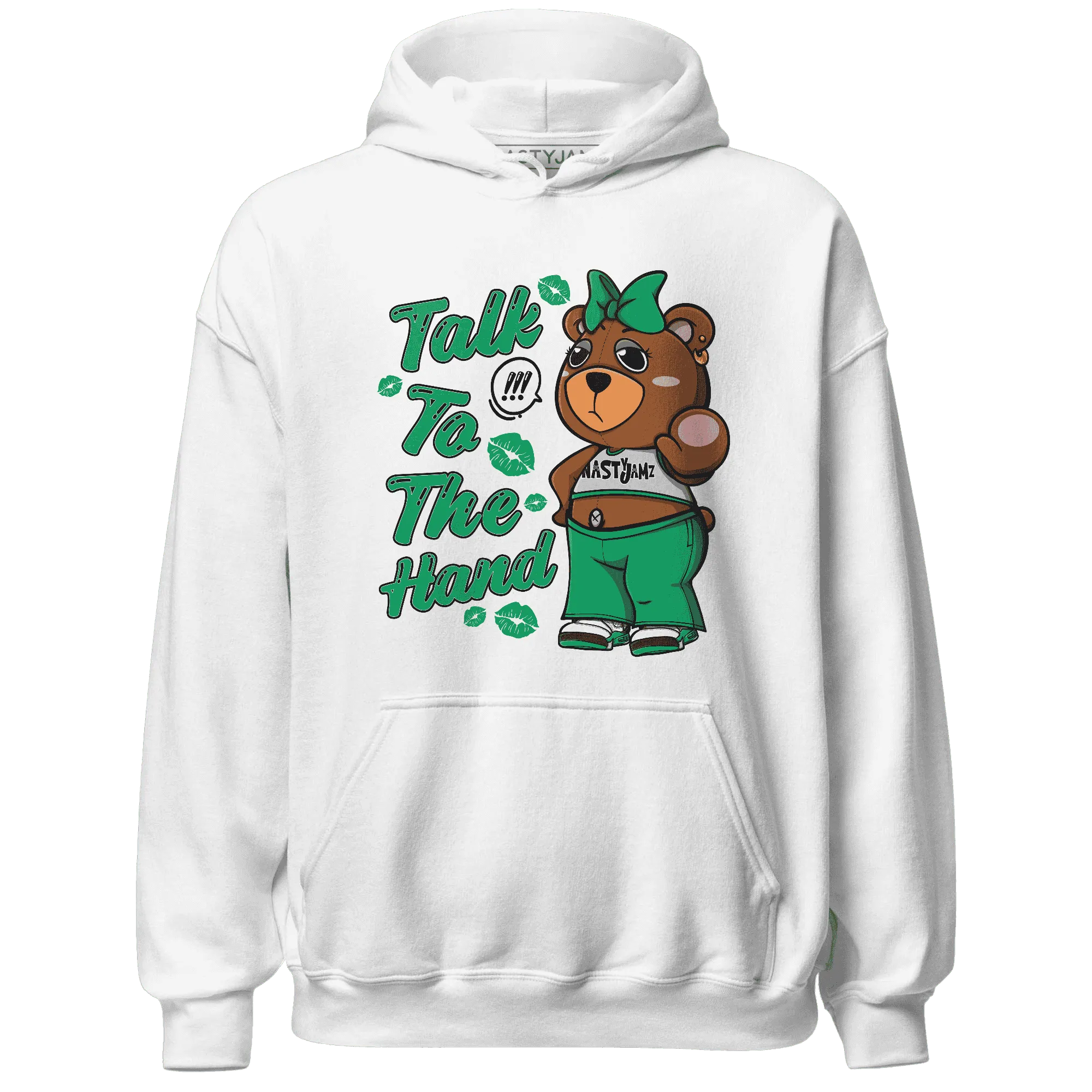 Lucky-Green-5s-Hoodie-Match-Talk-To-The-Hand-BERNIE