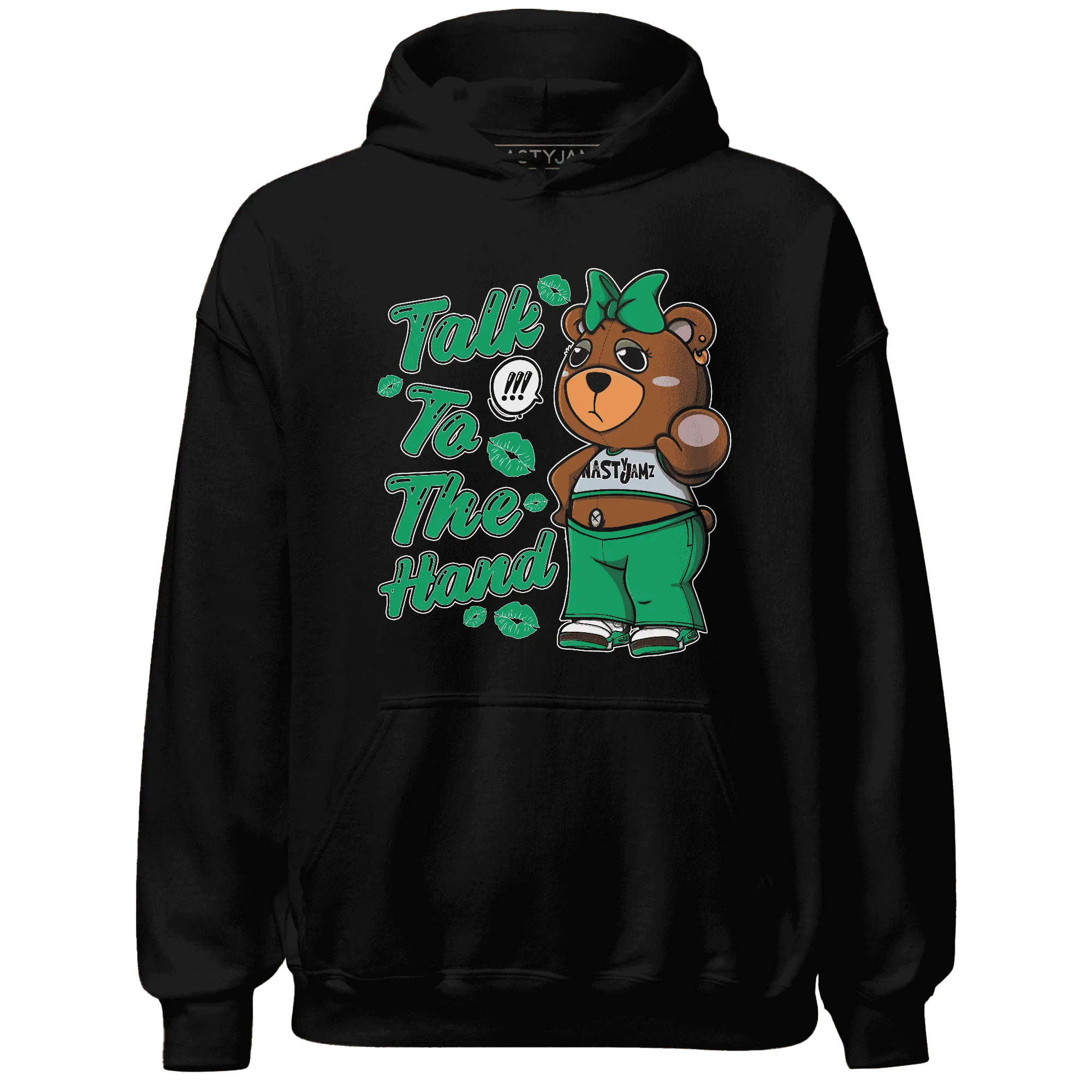 Lucky-Green-5s-Hoodie-Match-Talk-To-The-Hand-BERNIE