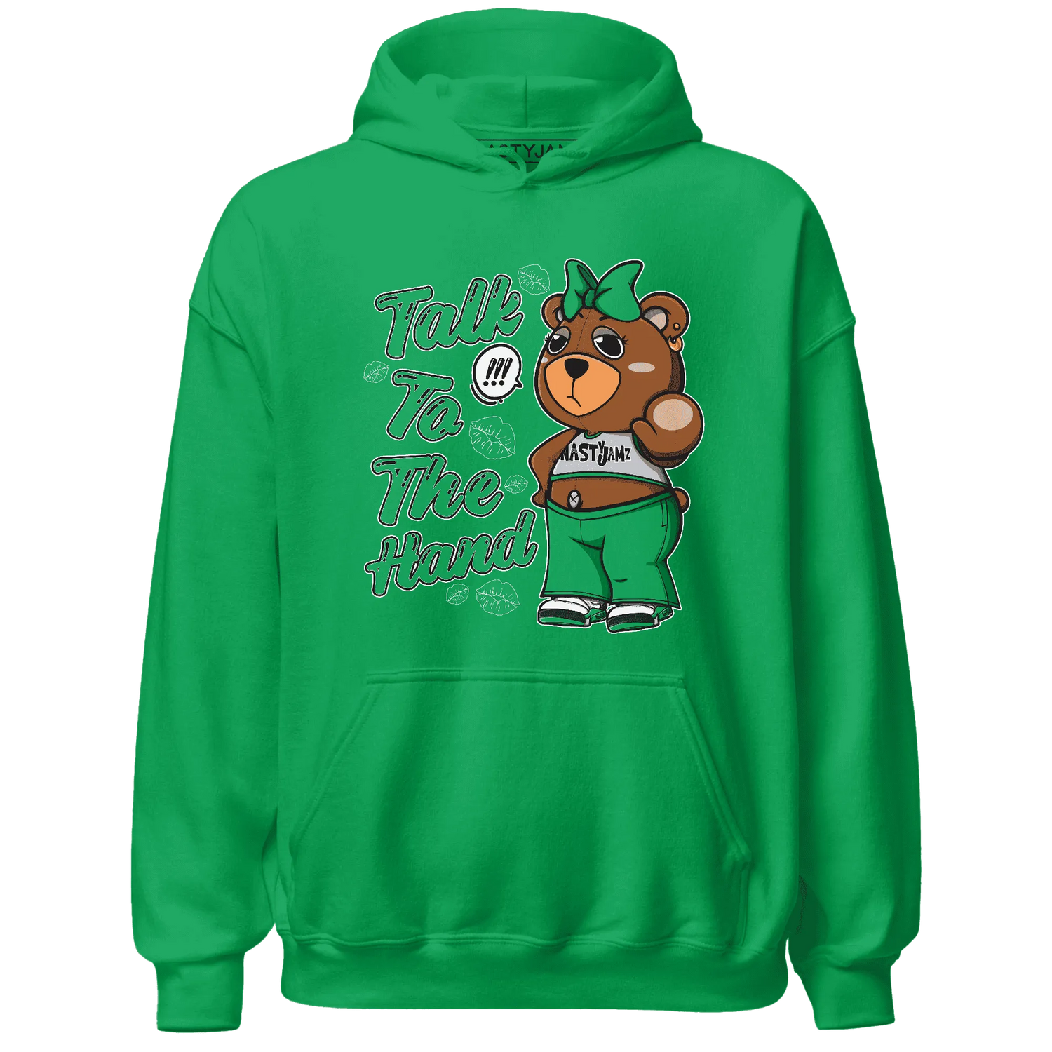Lucky-Green-5s-Hoodie-Match-Talk-To-The-Hand-BERNIE