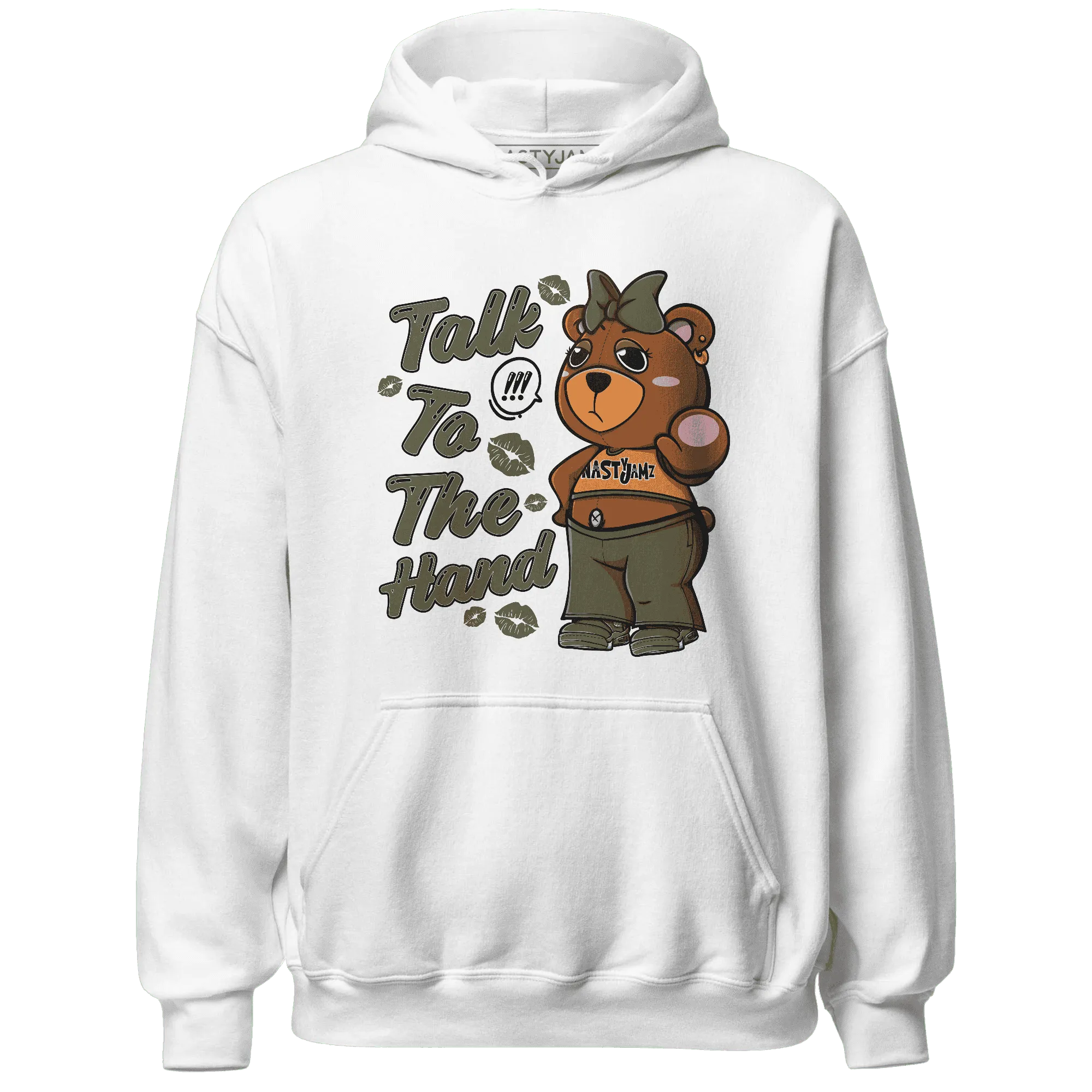 Olive-5s-Hoodie-Match-Talk-To-The-Hand-BERNIE
