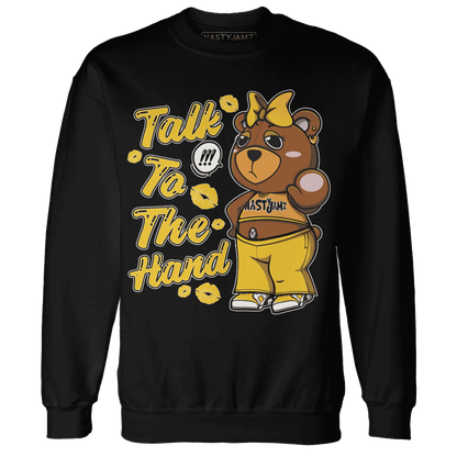 Yellow-Ochre-6s-Sweatshirt-Match-Talk-To-The-Hand-BERNIE
