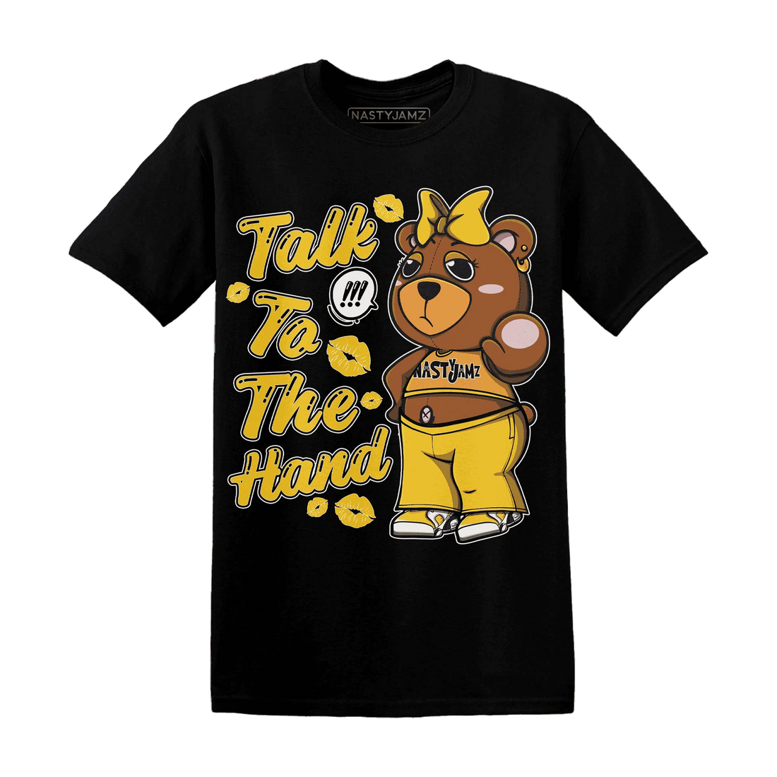 Yellow-Ochre-6s-T-Shirt-Match-Talk-To-The-Hand-BERNIE