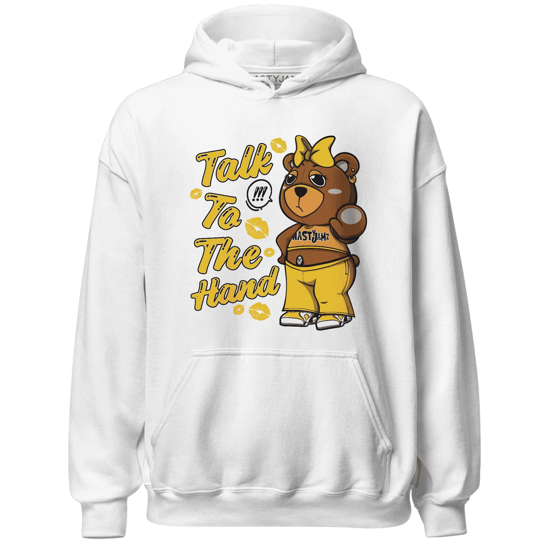 Yellow-Ochre-6s-Hoodie-Match-Talk-To-The-Hand-BERNIE