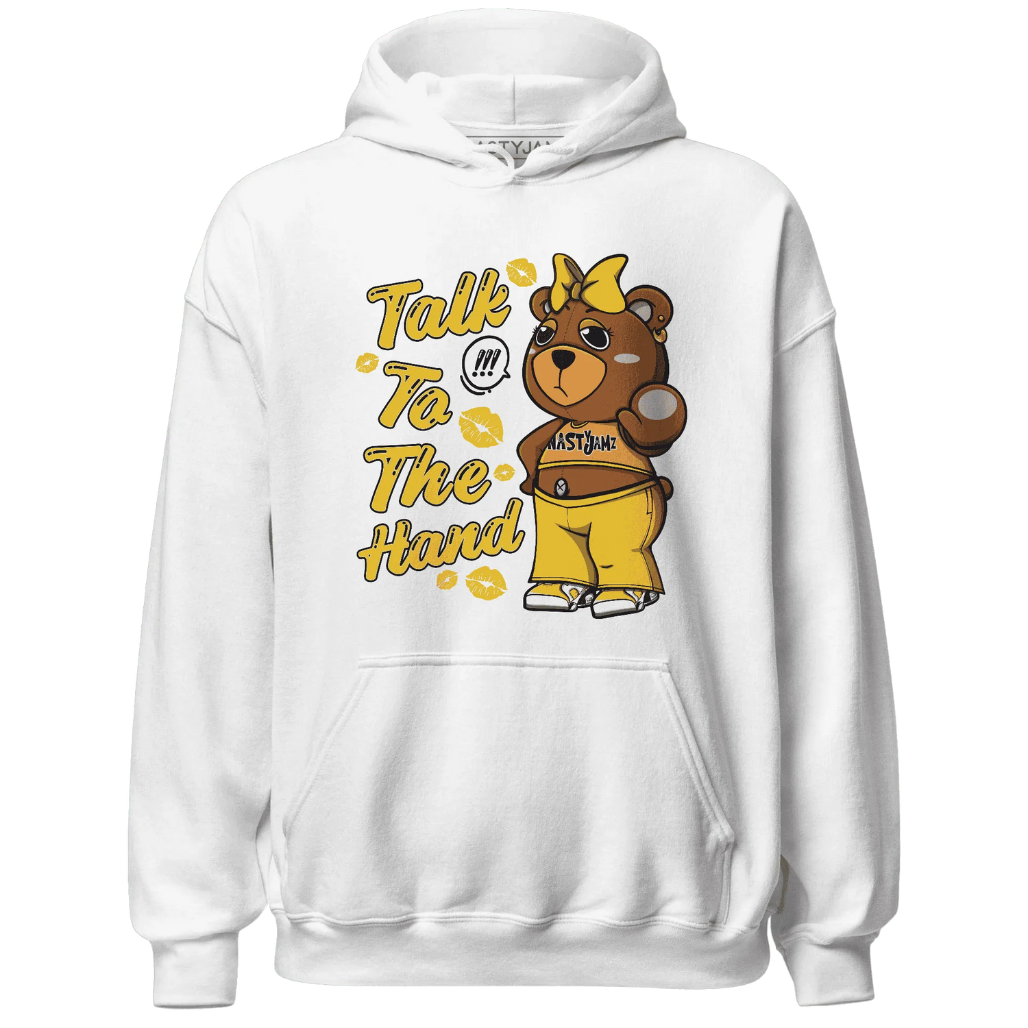 Yellow-Ochre-6s-Hoodie-Match-Talk-To-The-Hand-BERNIE