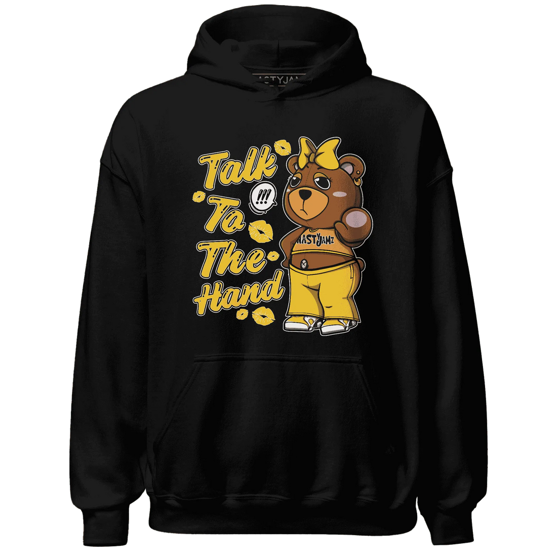 Yellow-Ochre-6s-Hoodie-Match-Talk-To-The-Hand-BERNIE
