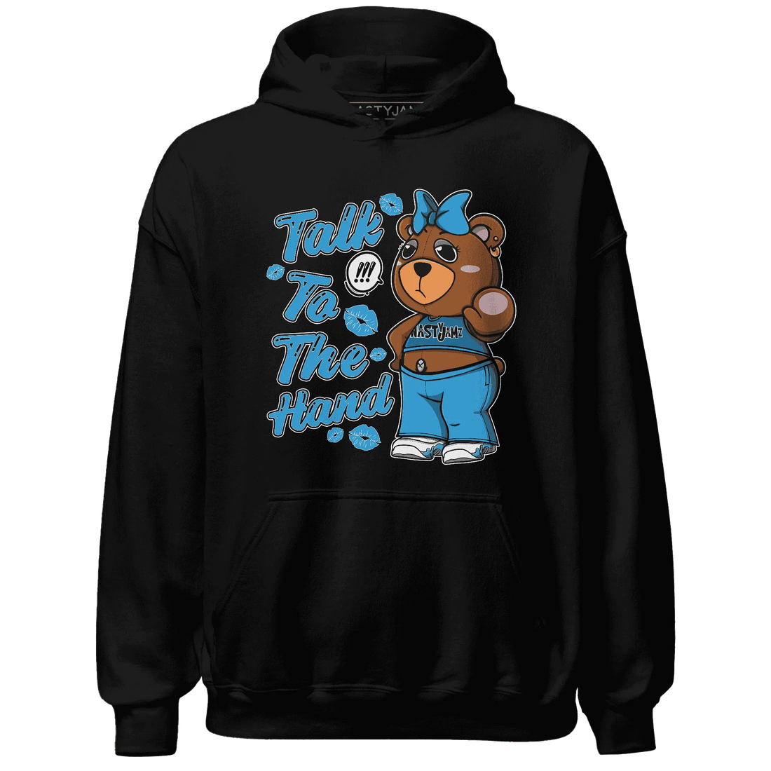 Powder-Blue-9s-Hoodie-Match-Talk-To-The-Hand-BERNIE