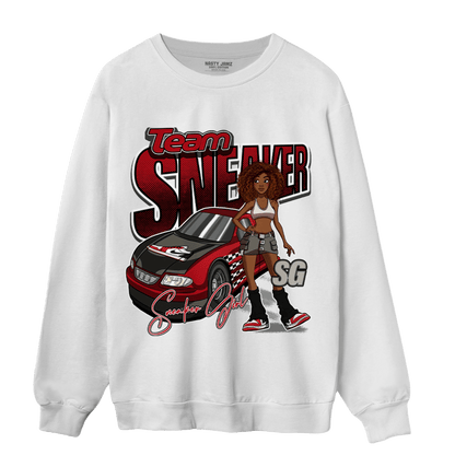 Low OG Trophy Room 1s Sweatshirt Match Team Sneaker Girl - NastyJamz