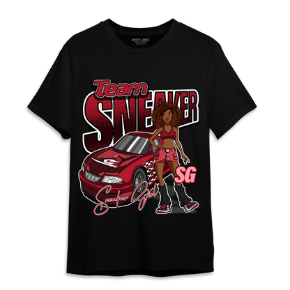 Mid Alternate Bred Toe 1s T Shirt Match Team Sneaker Girl - NastyJamz