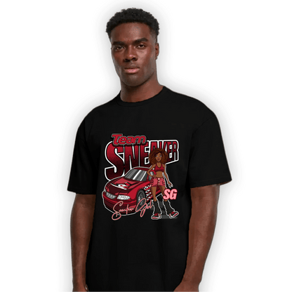 Mid Alternate Bred Toe 1s T Shirt Match Team Sneaker Girl - NastyJamz