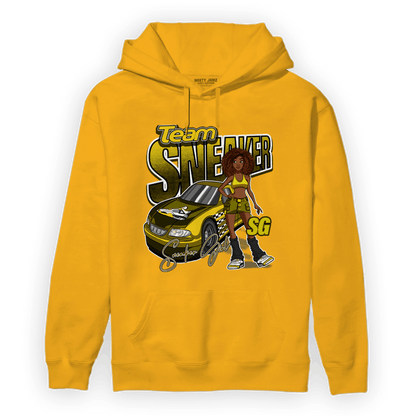 Vivid Sulfur 4s Hoodie Match Team Sneaker Girl - NastyJamz
