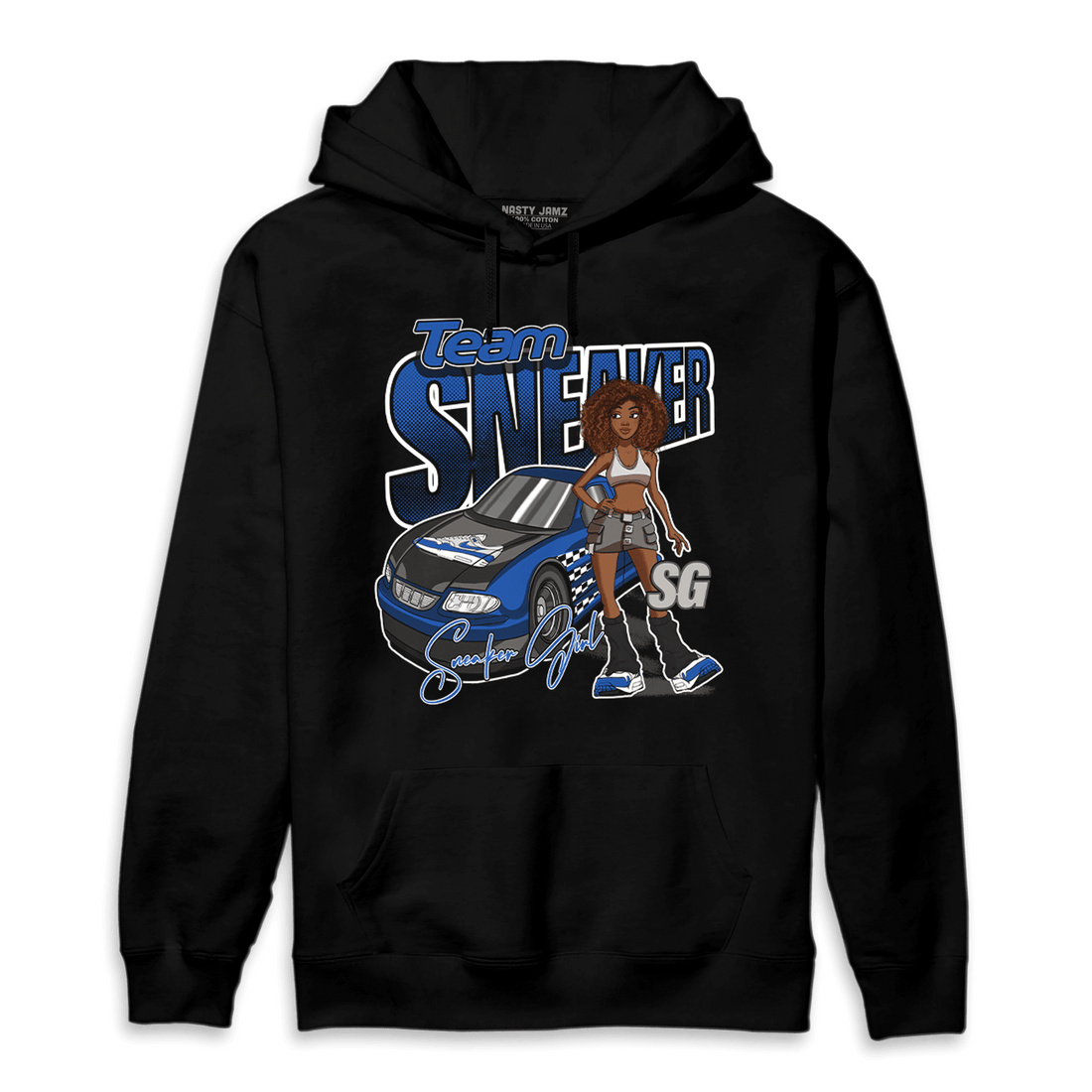 Air Max 1 86 Royal Hoodie Match Team Sneaker Girl - NastyJamz