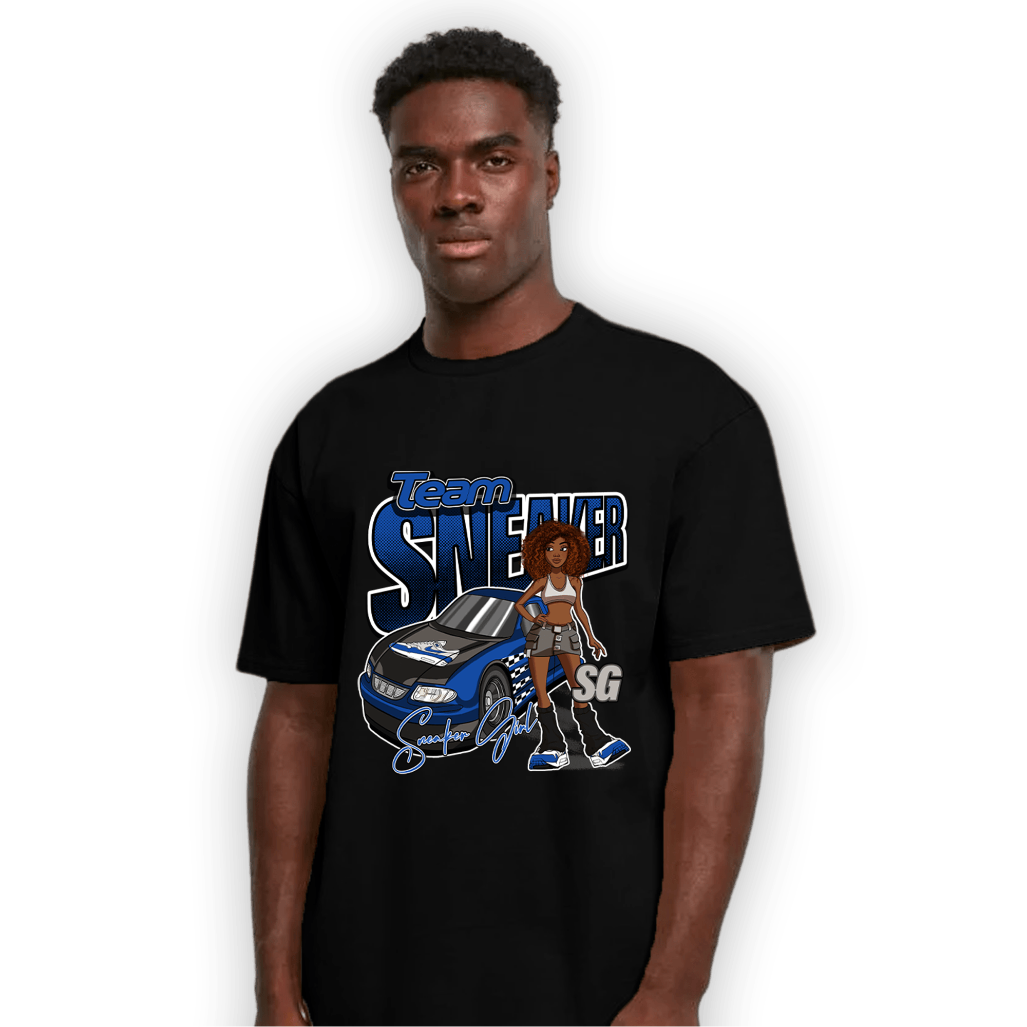 Air Max 1 86 Royal T Shirt Match Team Sneaker Girl - NastyJamz