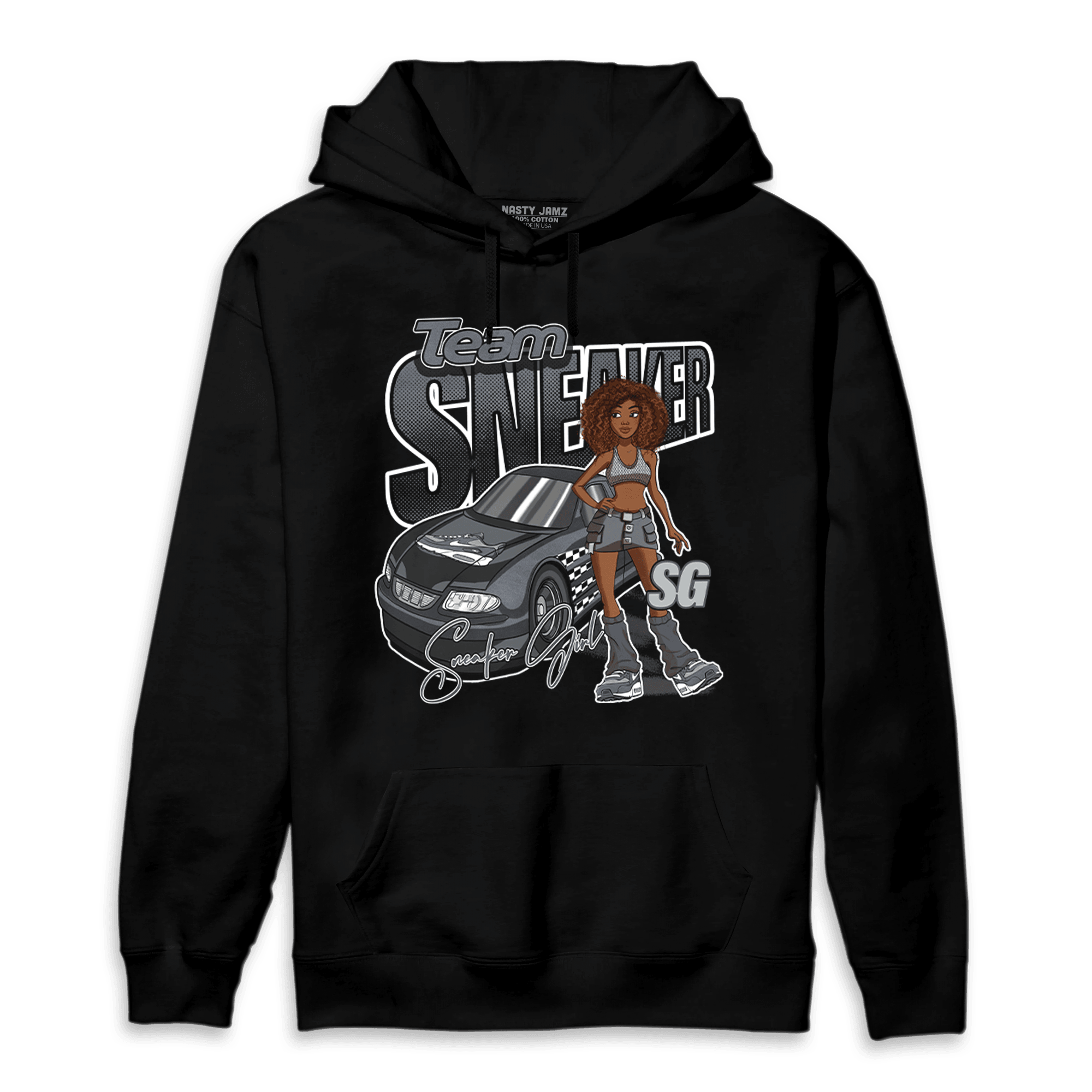 Air Max 90 Iron Grey Hoodie Match Team Sneaker Girl - NastyJamz