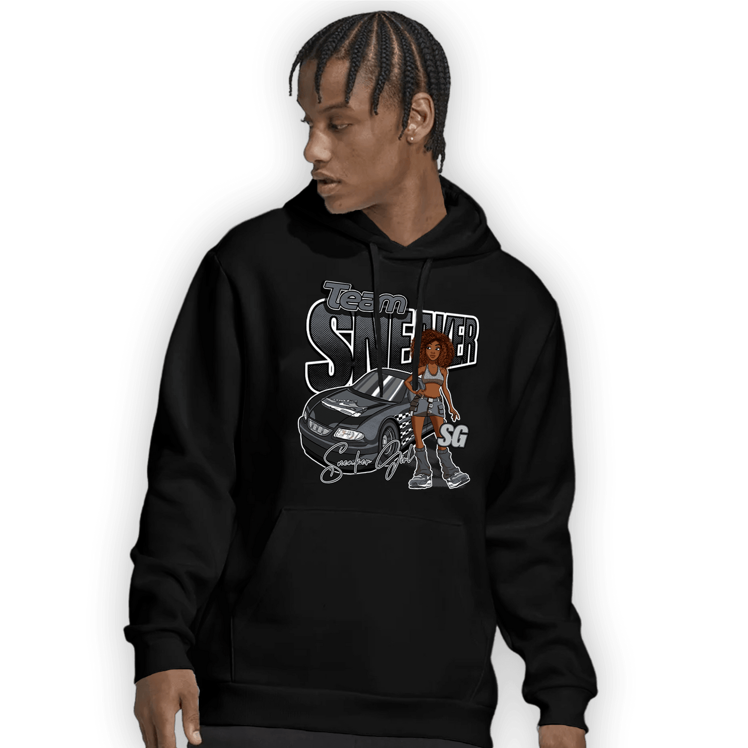 Air Max 90 Iron Grey Hoodie Match Team Sneaker Girl - NastyJamz