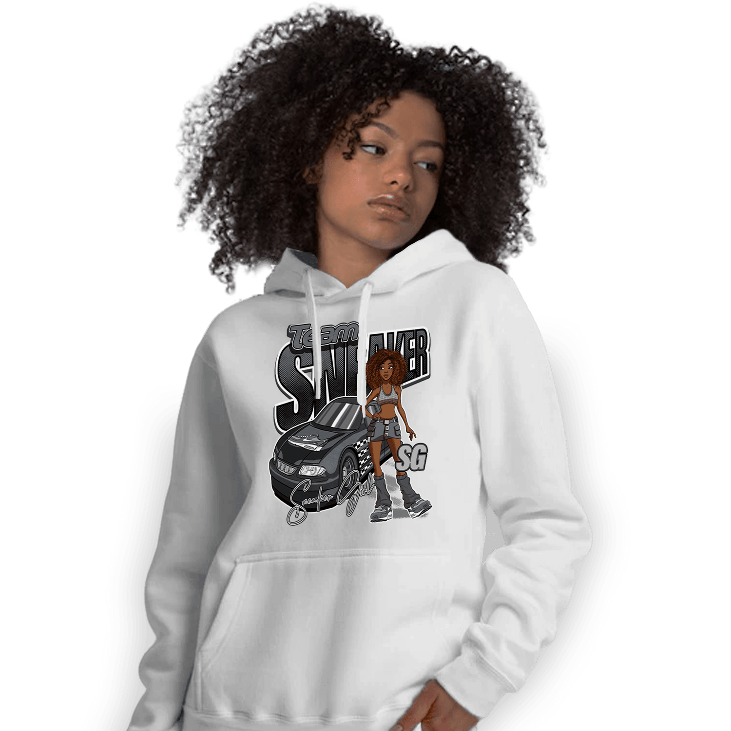 Air Max 90 Iron Grey Hoodie Match Team Sneaker Girl - NastyJamz