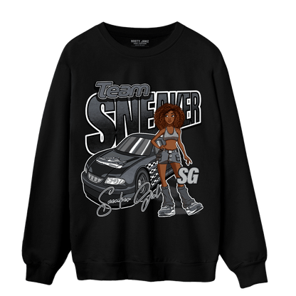 Air Max 90 Iron Grey Sweatshirt Match Team Sneaker Girl - NastyJamz