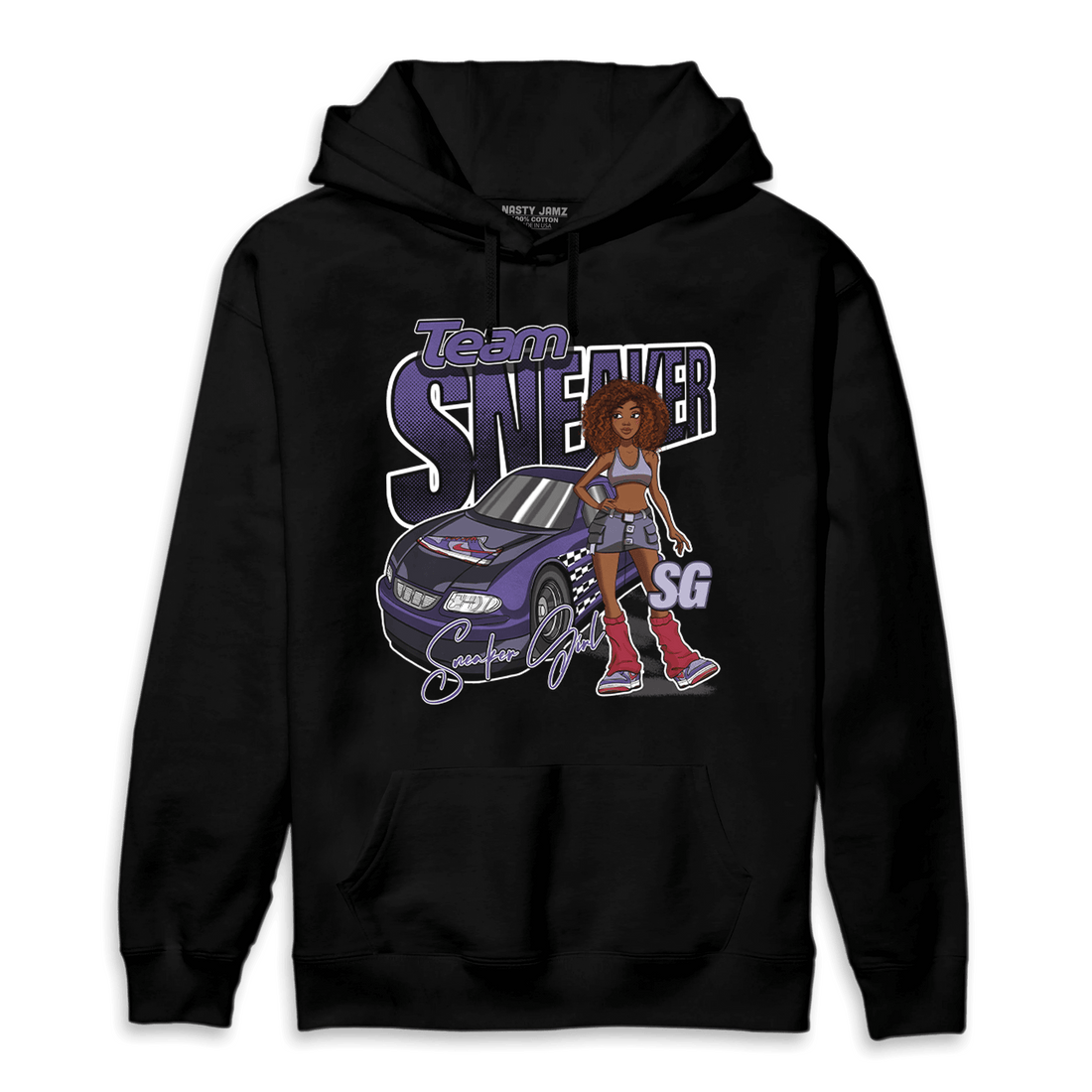 Dunk Low Plum Hoodie Match Team Sneaker Girl - NastyJamz