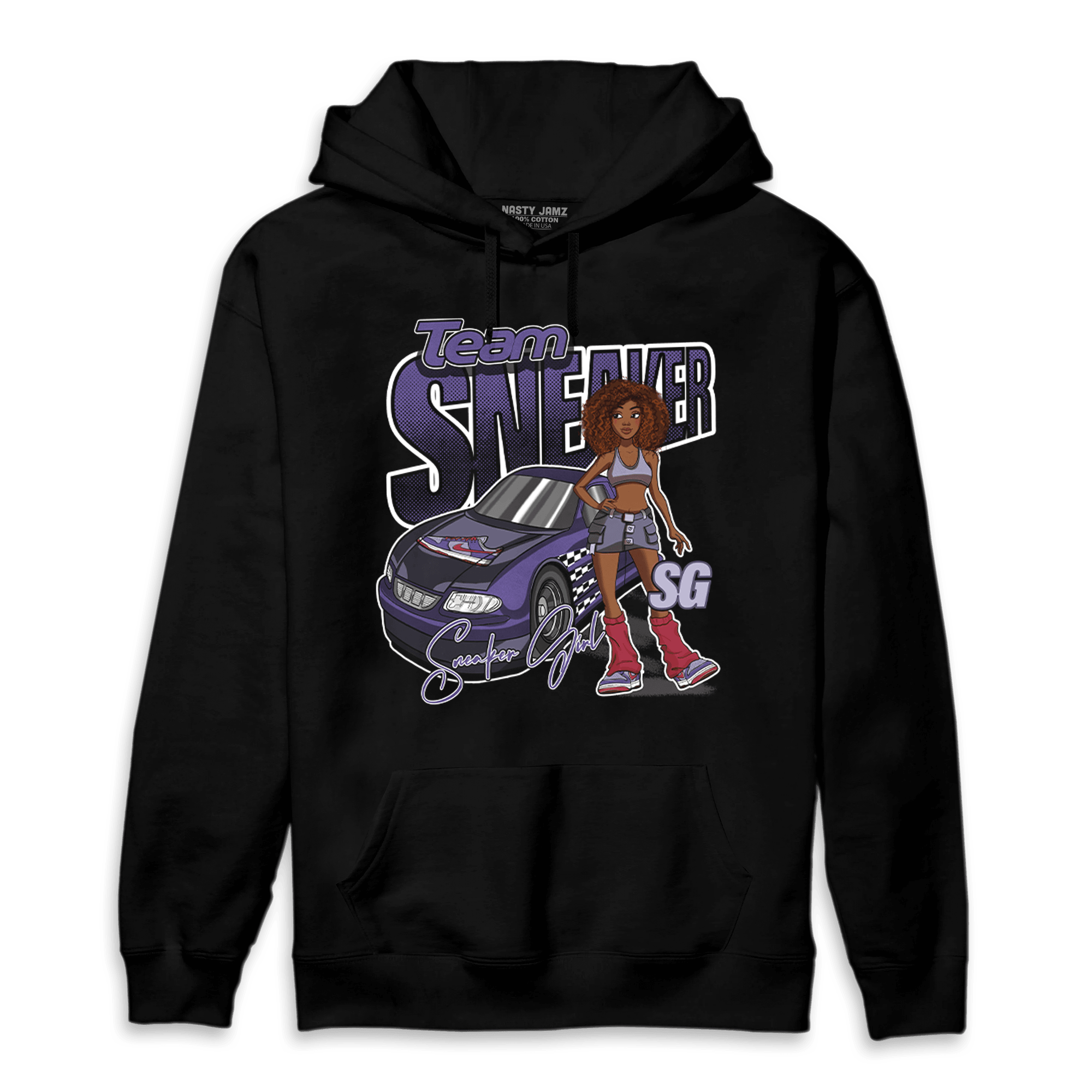 Dunk Low Plum Hoodie Match Team Sneaker Girl - NastyJamz