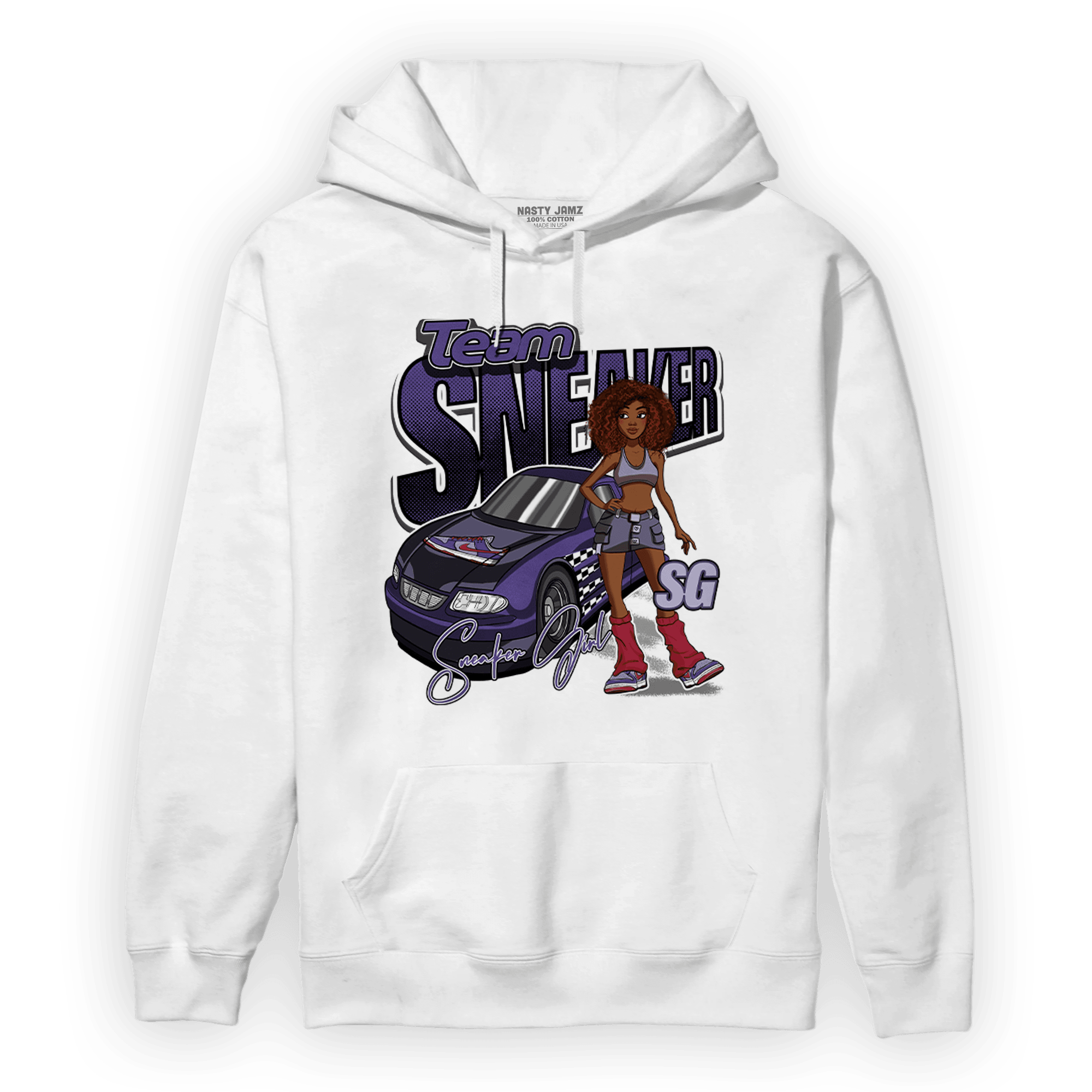 Dunk Low Plum Hoodie Match Team Sneaker Girl - NastyJamz