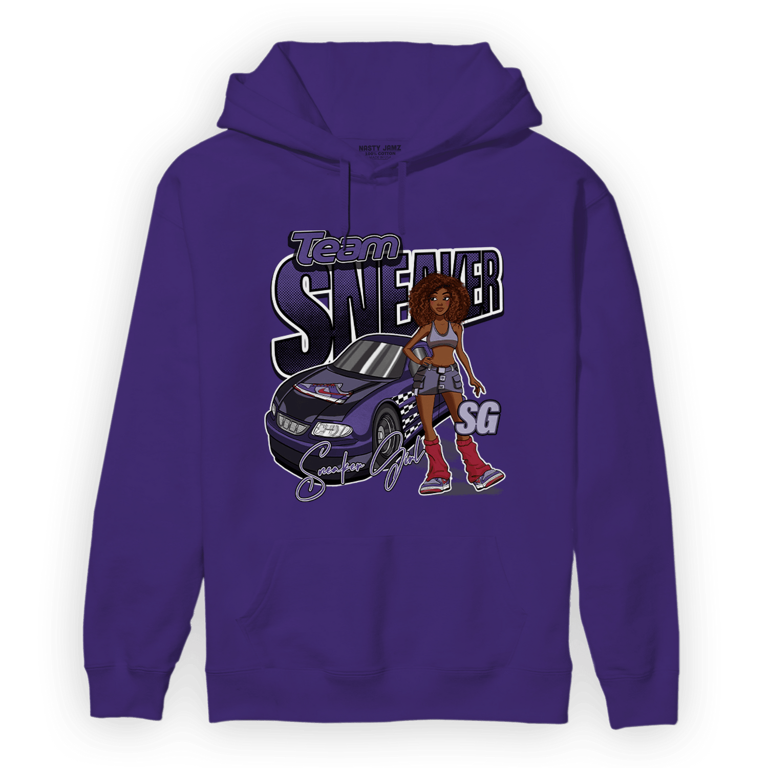 Dunk Low Plum Hoodie Match Team Sneaker Girl - NastyJamz