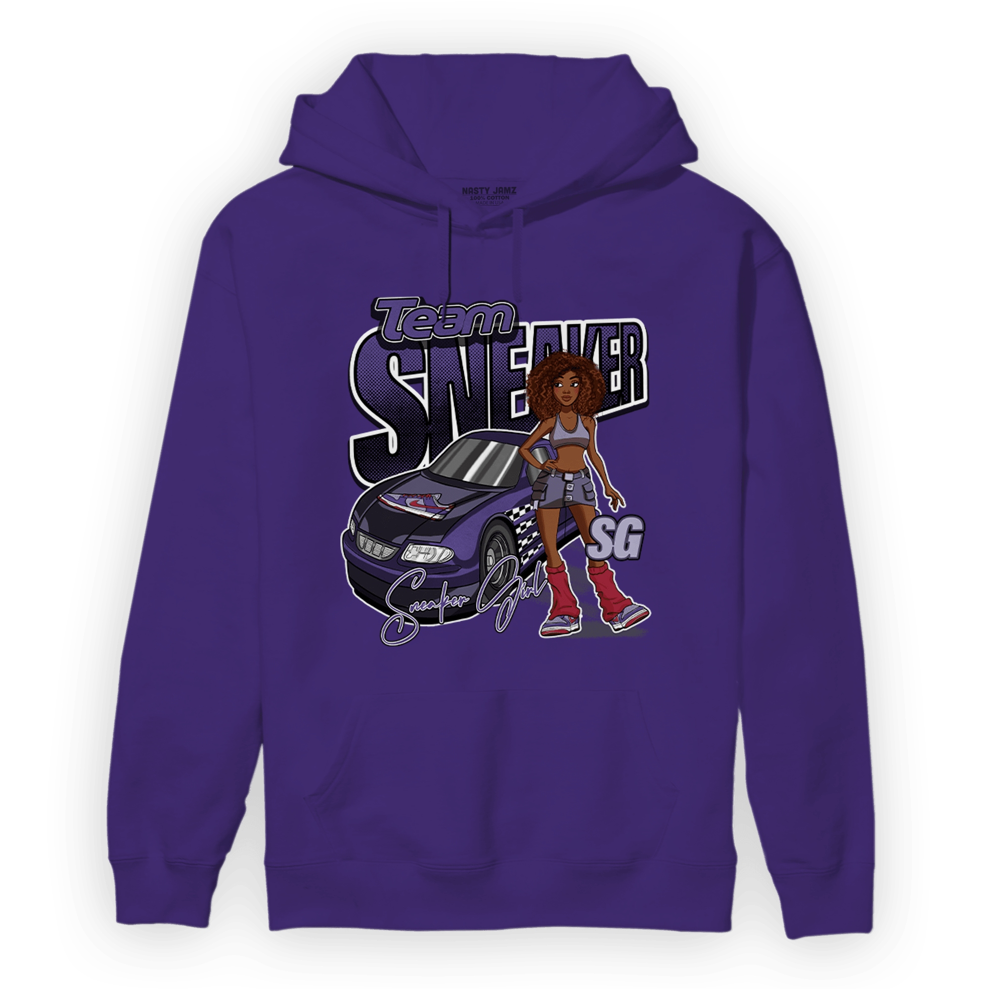 Dunk Low Plum Hoodie Match Team Sneaker Girl - NastyJamz