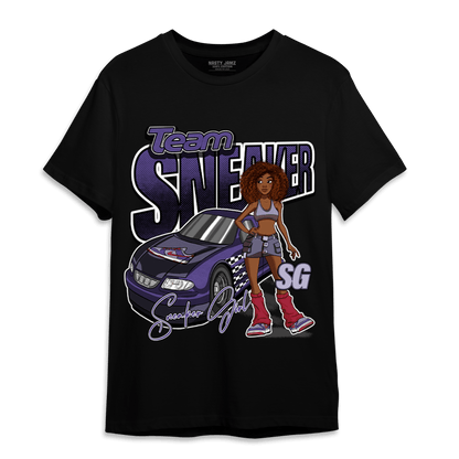 Dunk Low Plum T Shirt Match Team Sneaker Girl - NastyJamz