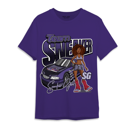 Dunk Low Plum T Shirt Match Team Sneaker Girl - NastyJamz