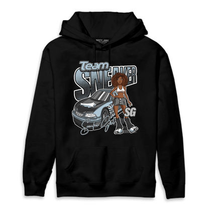 Blue Grey 13s Hoodie Match Team Sneaker Girl - NastyJamz