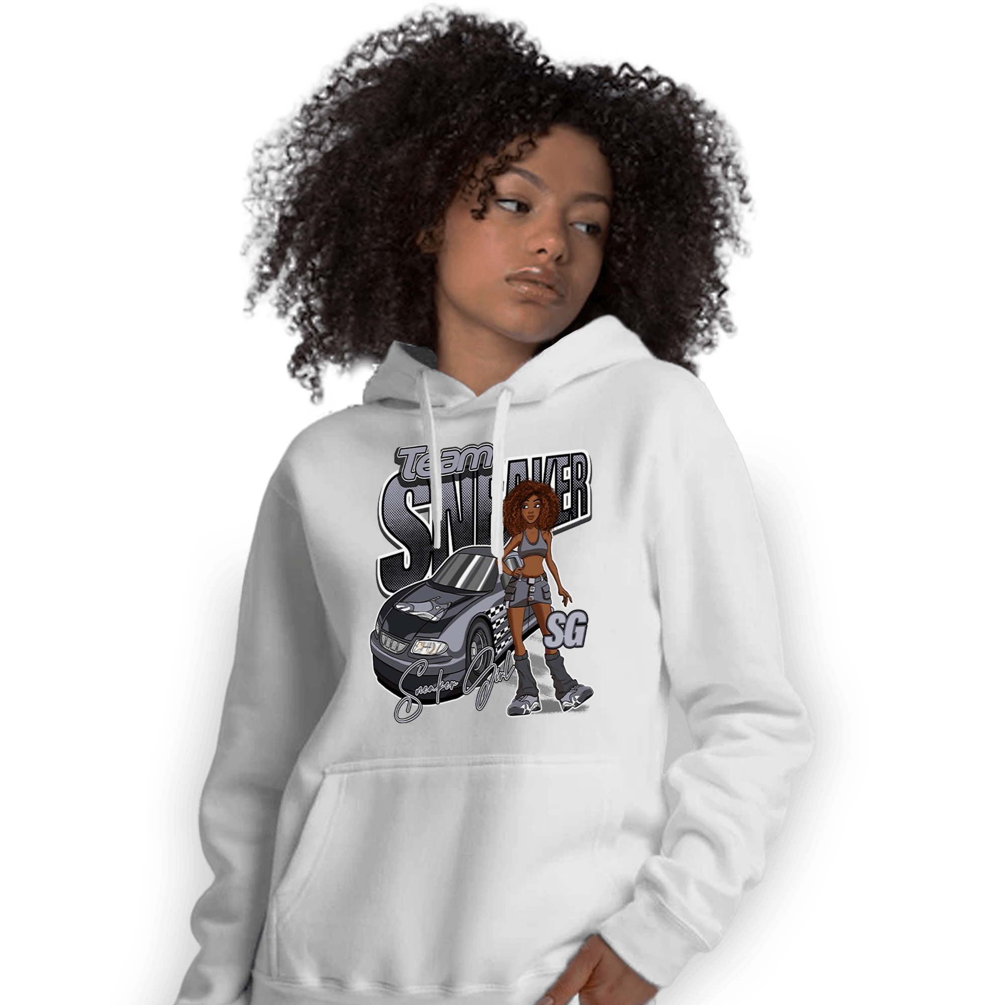 Stealth 14s Hoodie Match Team Sneaker Girl - NastyJamz