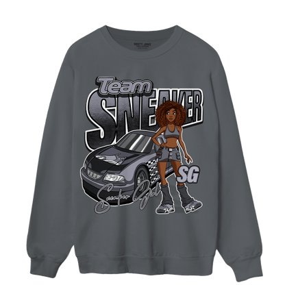 Stealth 14s Sweatshirt Match Team Sneaker Girl - NastyJamz