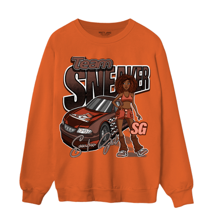 High OG Dusted Clay 1s Sweatshirt Match Team Sneaker Girl - NastyJamz