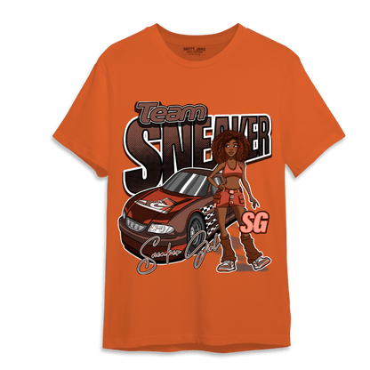 High OG Dusted Clay 1s T Shirt Match Team Sneaker Girl - NastyJamz