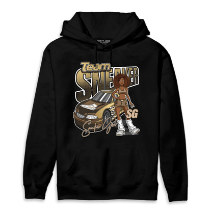 High OG Metallic Gold 1s Hoodie Match Team Sneaker Girl - NastyJamz