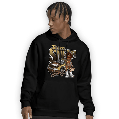 High OG Metallic Gold 1s Hoodie Match Team Sneaker Girl - NastyJamz