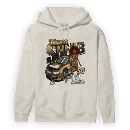 High OG Metallic Gold 1s Hoodie Match Team Sneaker Girl - NastyJamz