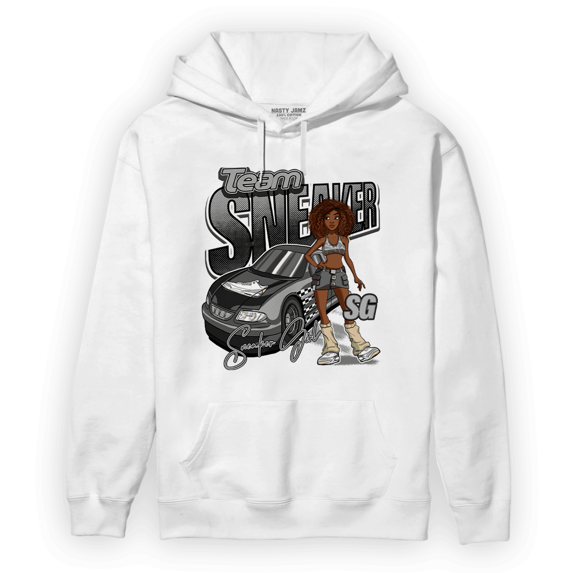 Craft Ivory 3s Hoodie Match Team Sneaker Girl - NastyJamz