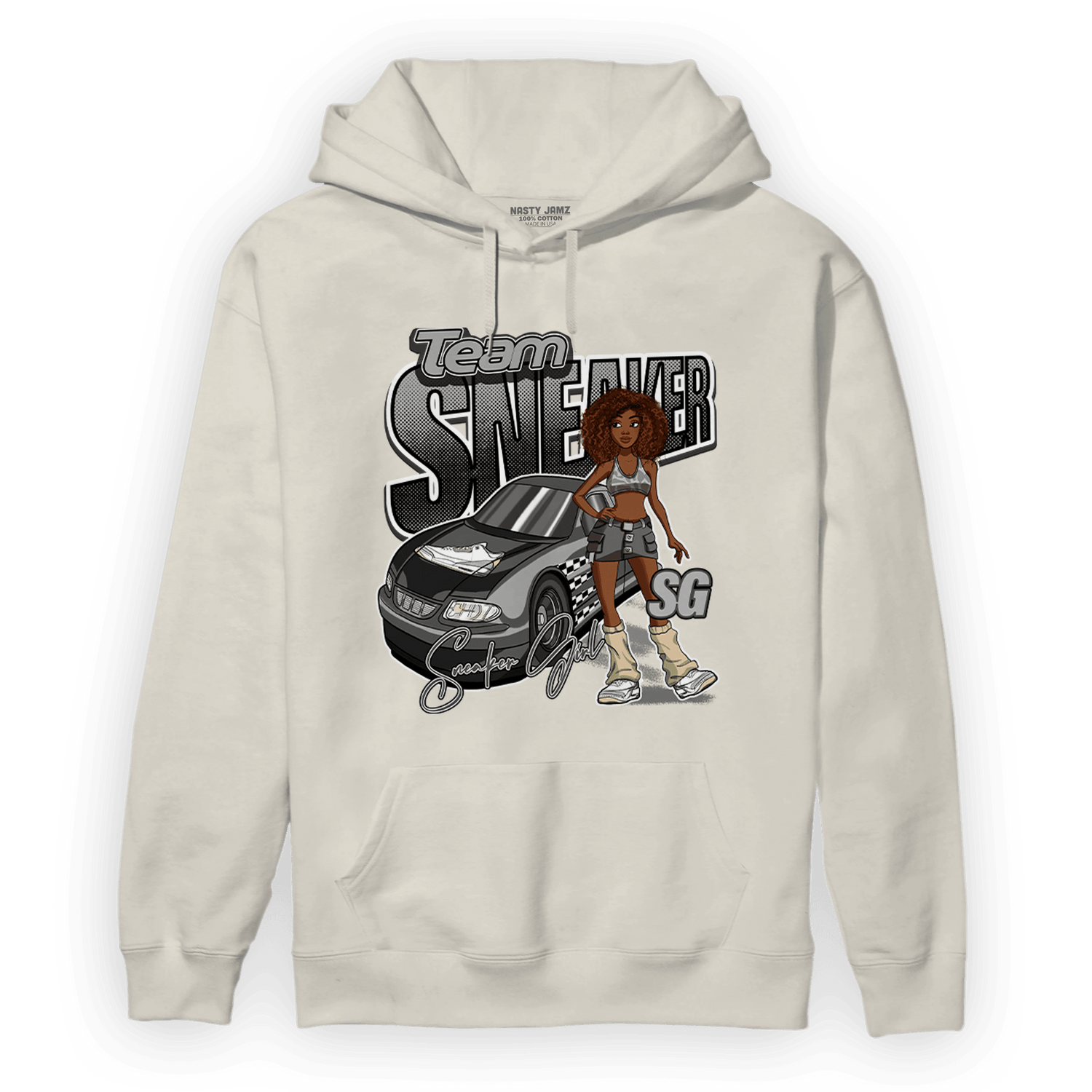 Craft Ivory 3s Hoodie Match Team Sneaker Girl - NastyJamz