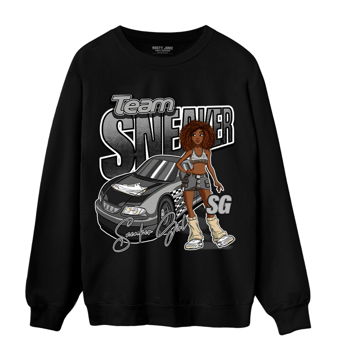 Craft Ivory 3s Sweatshirt Match Team Sneaker Girl - NastyJamz