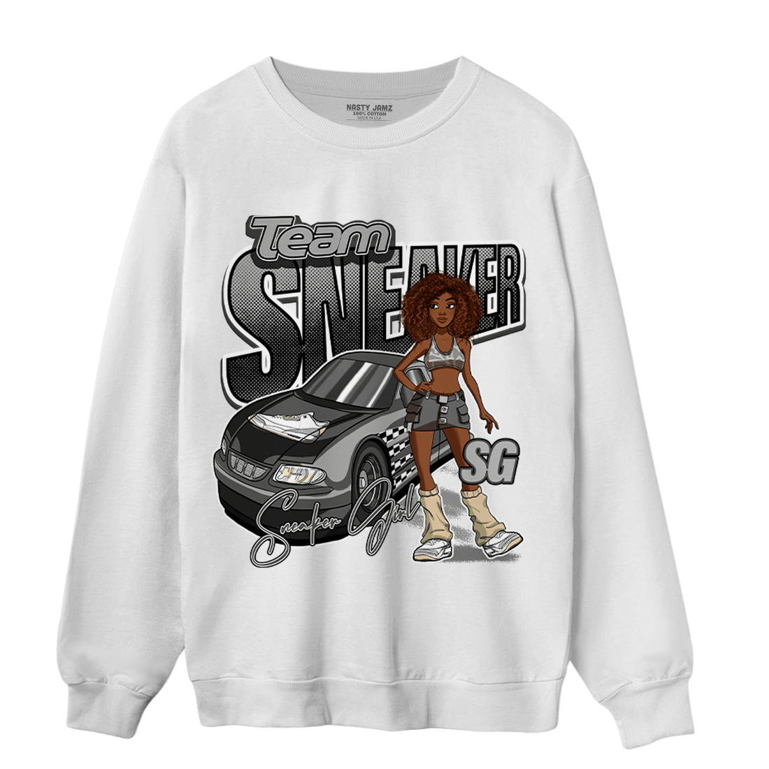 Craft Ivory 3s Sweatshirt Match Team Sneaker Girl - NastyJamz