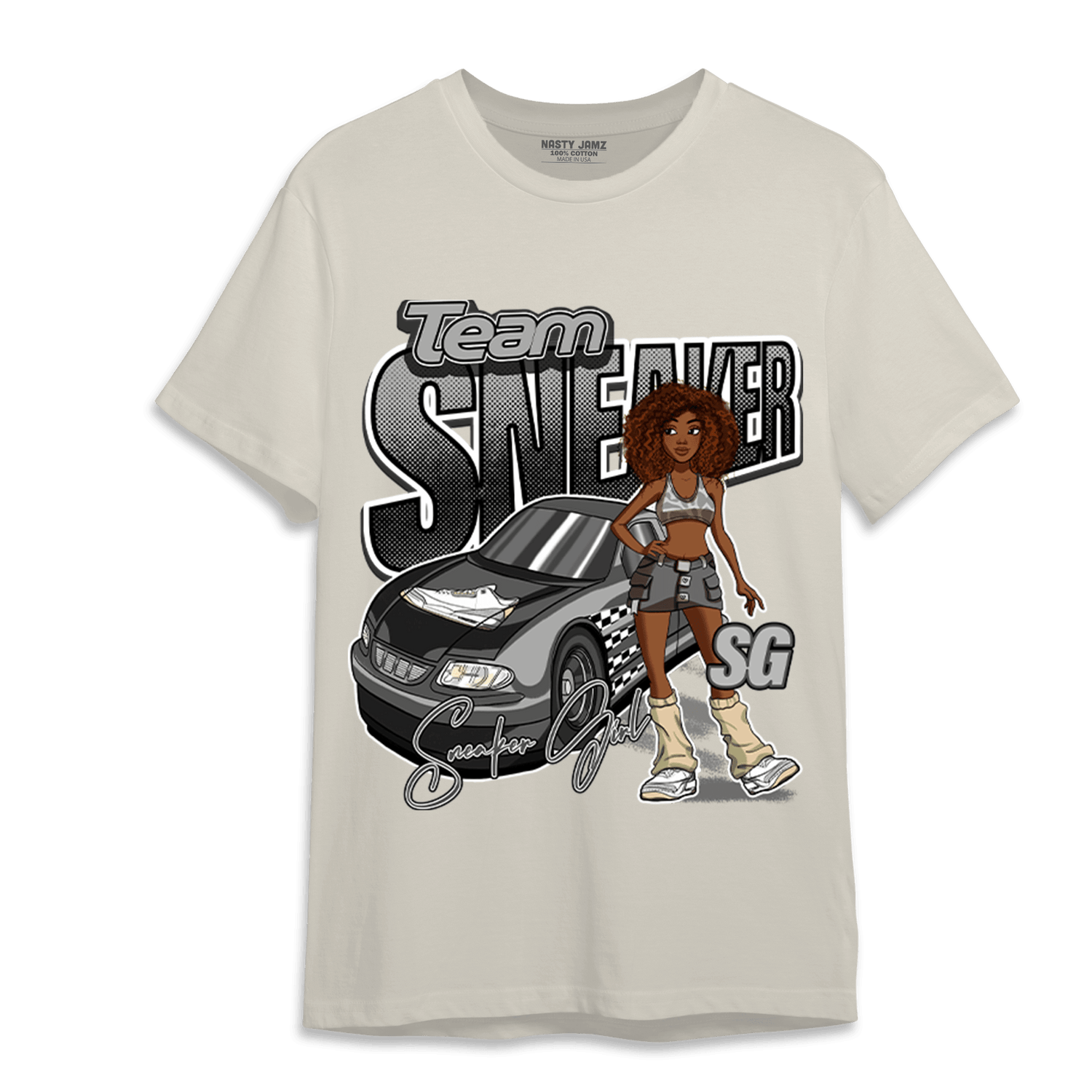 Craft Ivory 3s T Shirt Match Team Sneaker Girl - NastyJamz