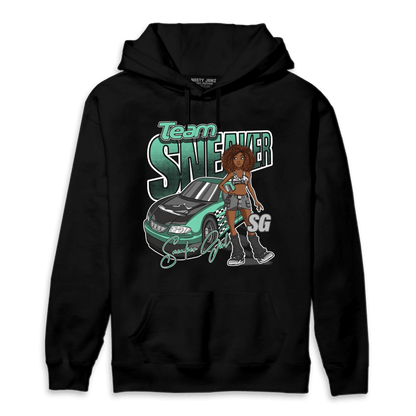 Green Glow 3s Hoodie Match Team Sneaker Girl - NastyJamz