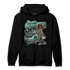 Green Glow 3s Hoodie Match Team Sneaker Girl - NastyJamz