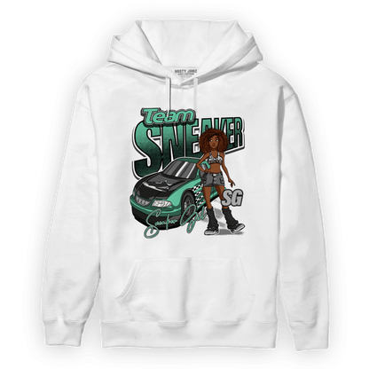 Green Glow 3s Hoodie Match Team Sneaker Girl - NastyJamz