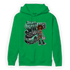 Green Glow 3s Hoodie Match Team Sneaker Girl - NastyJamz