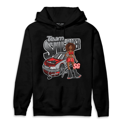 Bred Reimagined 4s Hoodie Match Team Sneaker Girl - NastyJamz