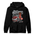 Bred Reimagined 4s Hoodie Match Team Sneaker Girl - NastyJamz