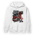 Bred Reimagined 4s Hoodie Match Team Sneaker Girl - NastyJamz