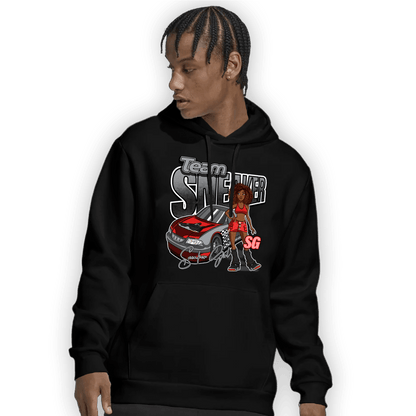 Bred Reimagined 4s Hoodie Match Team Sneaker Girl - NastyJamz