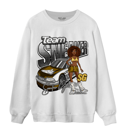 Sail 4s Sweatshirt Match Team Sneaker Girl - NastyJamz