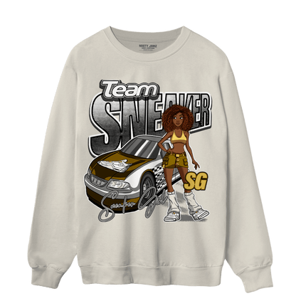 Sail 4s Sweatshirt Match Team Sneaker Girl - NastyJamz